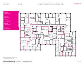 13400 Riverside Dr, Sherman Oaks, CA for rent Floor Plan- Image 1 of 1