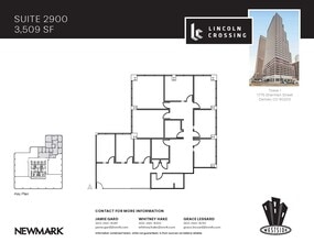 1775 Sherman St, Denver, CO to rent Floor Plan- Image 1 of 1