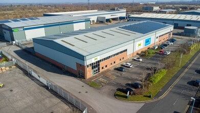 Sills Rd, Castle Donington, LEC - AERIAL  map view