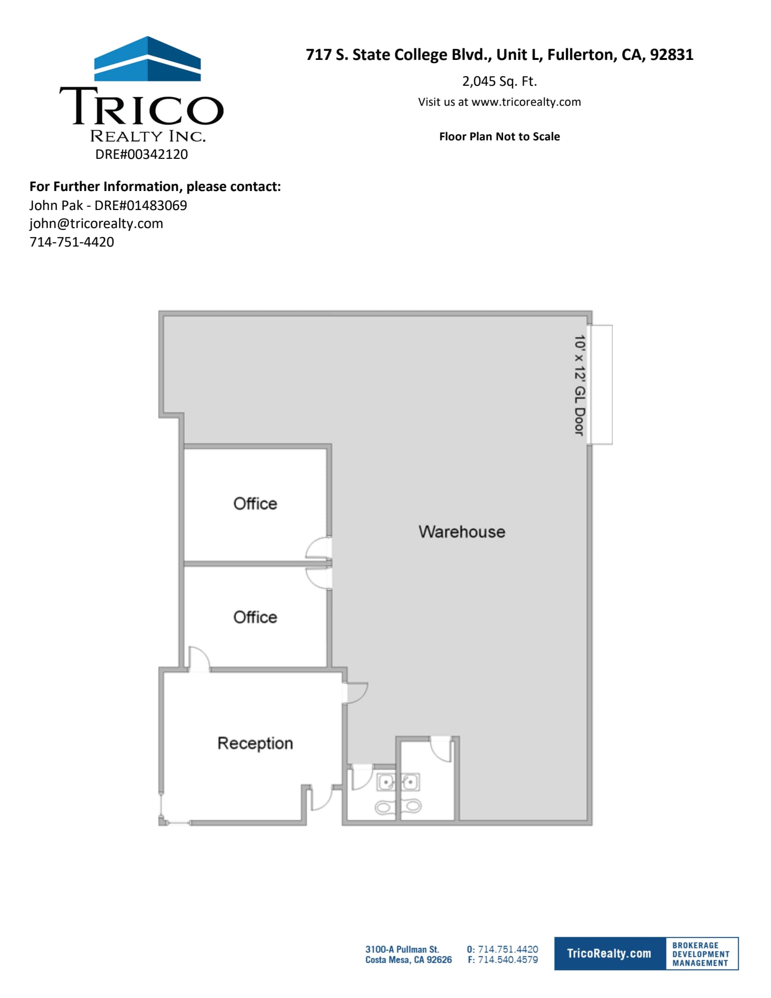 667-759 S State College Blvd, Fullerton, CA to rent Floor Plan- Image 1 of 1
