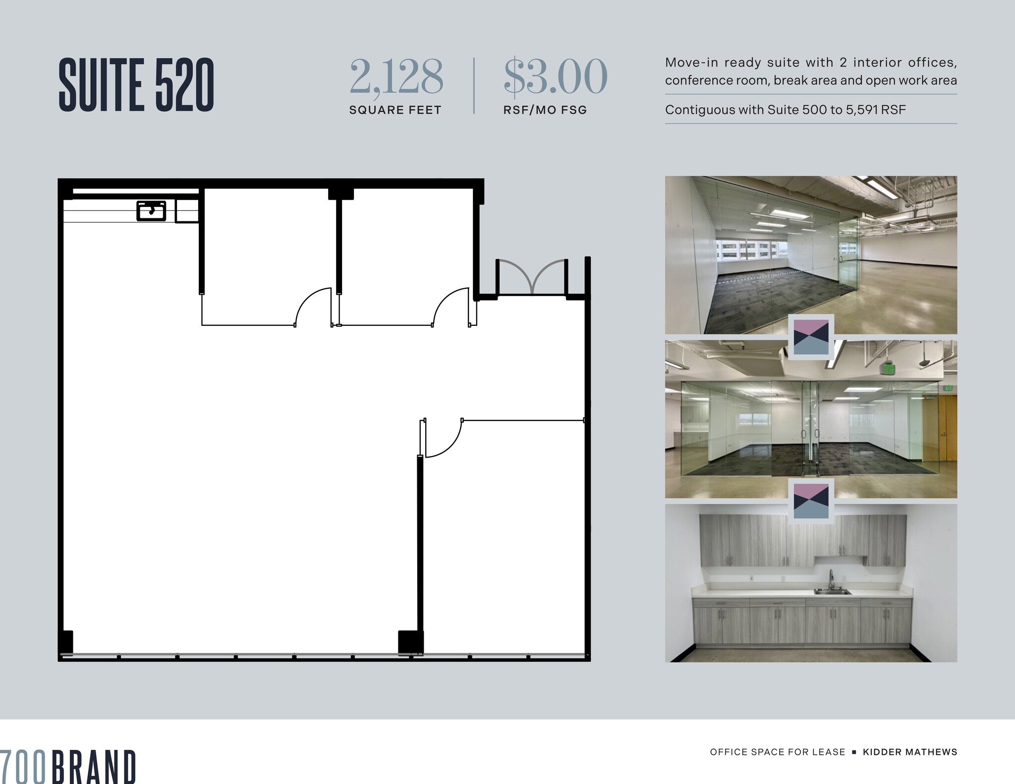 700 N Brand Blvd, Glendale, CA to rent Floor Plan- Image 1 of 4