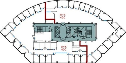 4660 La Jolla Village Dr, San Diego, CA to rent Floor Plan- Image 1 of 1