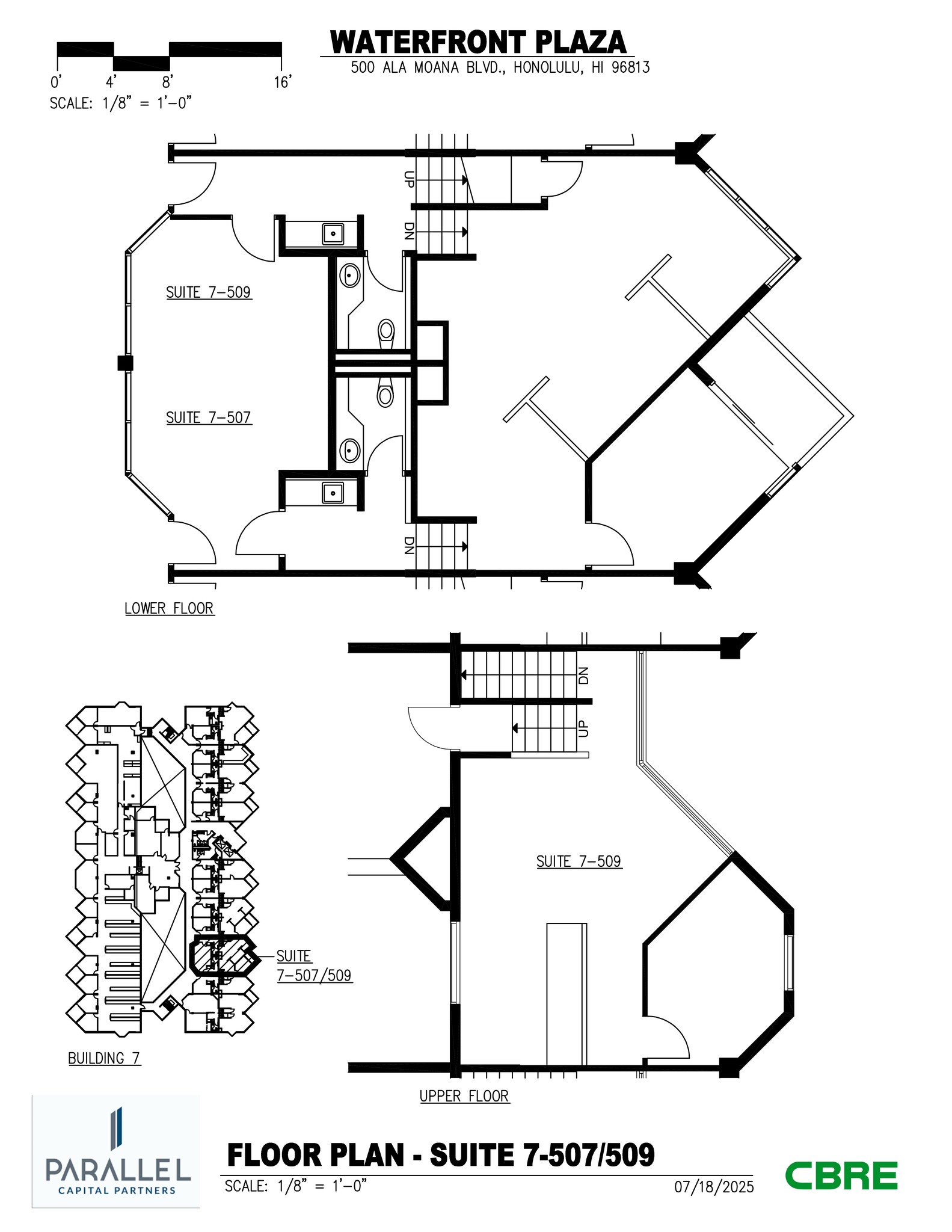 500 Ala Moana Blvd, Honolulu, HI to rent Site Plan- Image 1 of 1