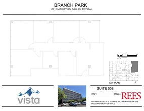 13740 Midway Rd, Farmers Branch, TX for rent Site Plan- Image 1 of 1