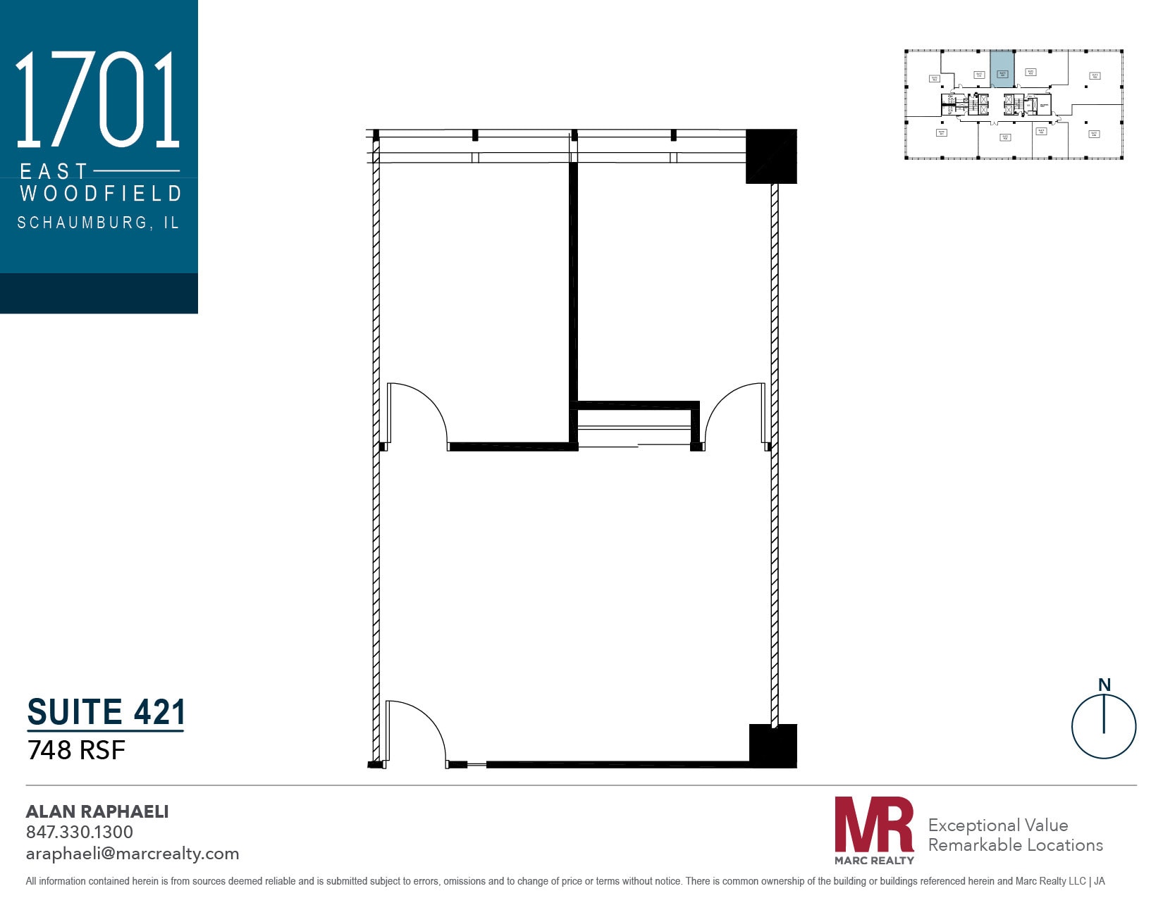 1701 E Woodfield Rd, Schaumburg, IL to rent Floor Plan- Image 1 of 1