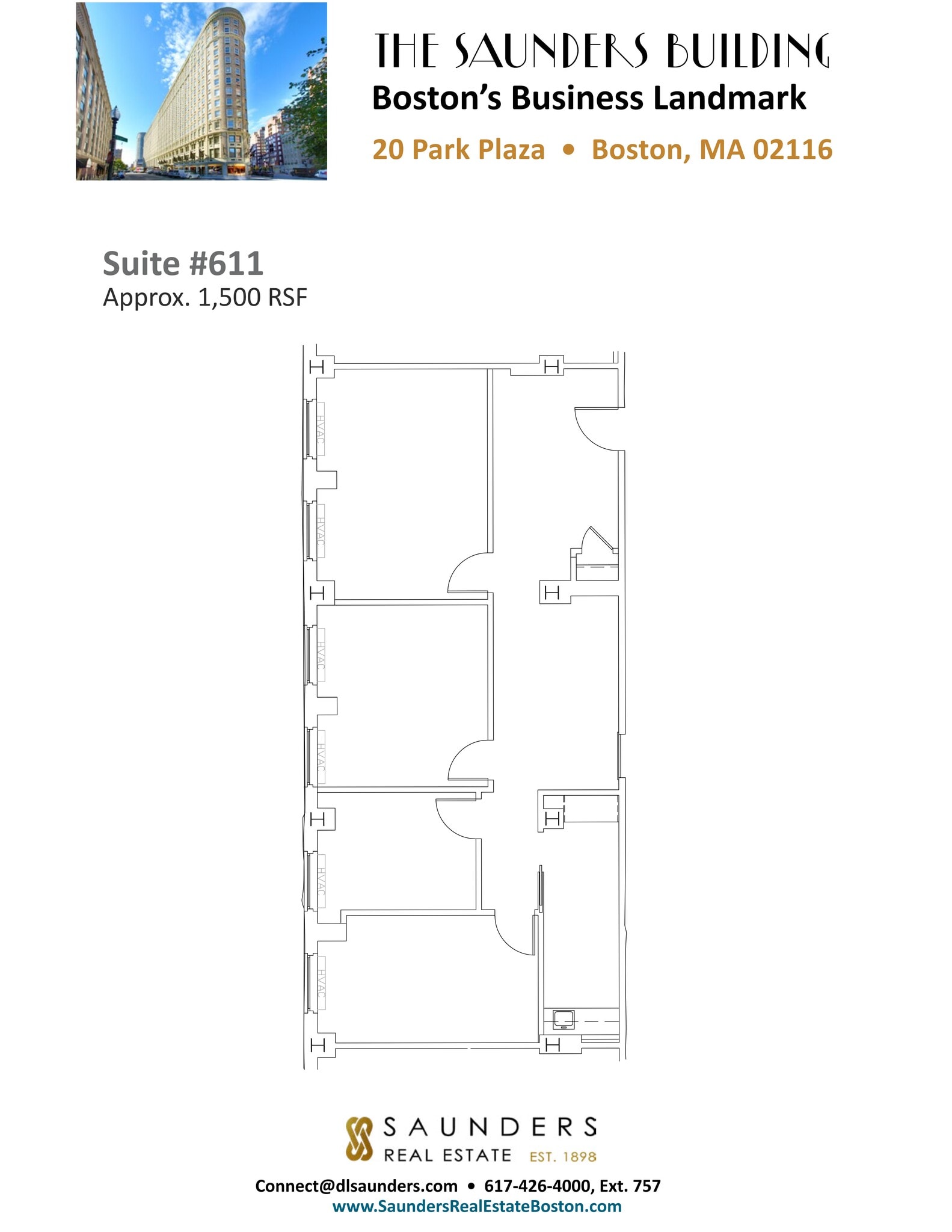 20 Park Plaza, Boston, MA to rent Site Plan- Image 1 of 7