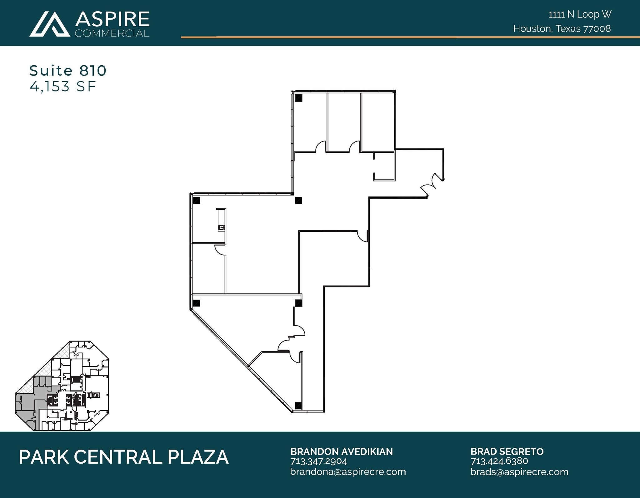 1111 N Loop W, Houston, TX to rent Floor Plan- Image 1 of 1