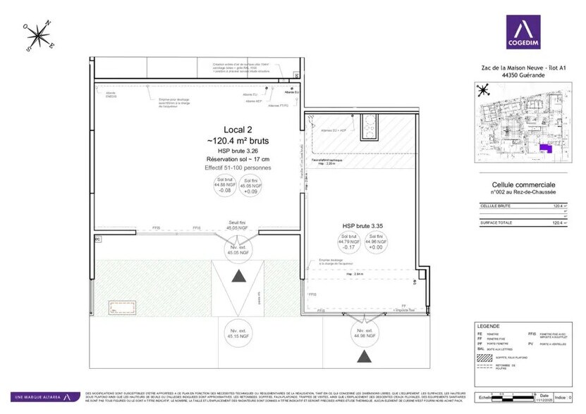 Retail in Guérande for sale - Floor Plan - Image 2 of 2