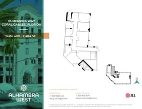 95 Merrick Way, Coral Gables, FL to rent Floor Plan- Image 1 of 1