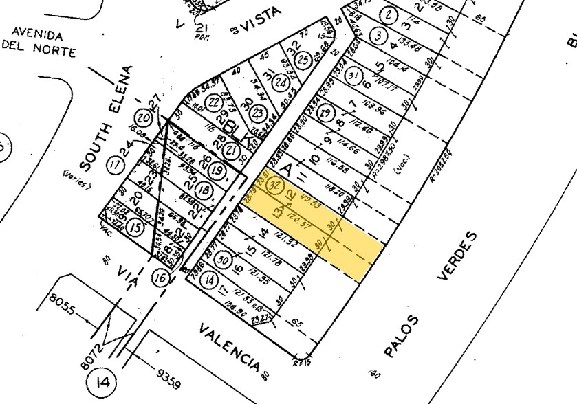 149 Palos Verdes Blvd, Redondo Beach, CA for rent - Plat Map - Image 2 of 3