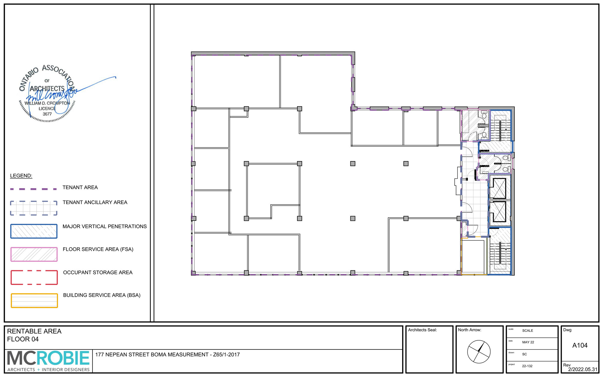 177 Nepean St, Ottawa, ON for rent Floor Plan- Image 1 of 16