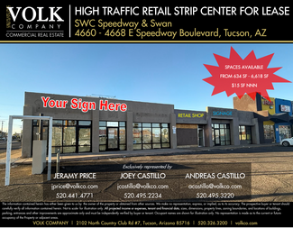 More details for 4662-4668 E Speedway Blvd, Tucson, AZ - Retail for Rent