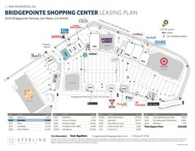 2290-3020 Bridgepointe Pky, San Mateo, CA to rent Site Plan- Image 1 of 1