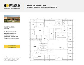 4618-4666 S Biltmore Ln, Madison, WI for rent Floor Plan- Image 2 of 3