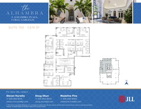 2 Alhambra Plz, Coral Gables, FL for rent Site Plan- Image 1 of 1