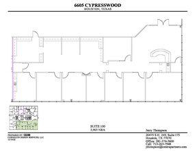 6605 Cypresswood Dr, Spring, TX for rent Floor Plan- Image 1 of 1