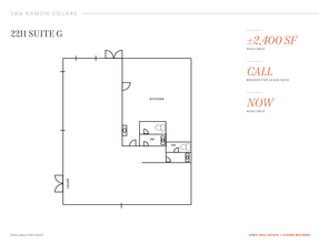 2205-2217 San Ramon Valley Blvd, San Ramon, CA for rent Floor Plan- Image 2 of 2