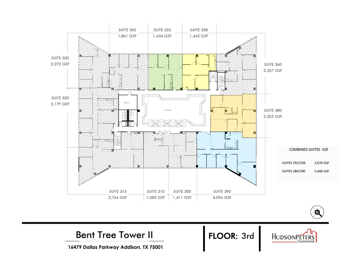 16479 Dallas Pky, Addison, TX 75001 - Unit 358 -  - Floor Plan - Image 1 of 1