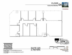 10333 Richmond Ave, Houston, TX for rent Floor Plan- Image 1 of 2