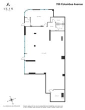 700 Columbus Ave, New York, NY to rent Floor Plan- Image 2 of 2