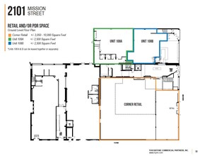 2101-2129 Mission St, San Francisco, CA for rent Floor Plan- Image 2 of 2