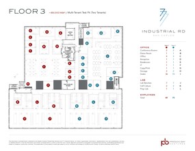 777 Industrial Rd, San Carlos, CA for rent Floor Plan- Image 1 of 4