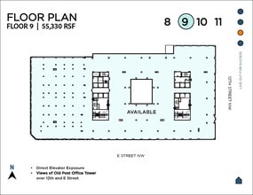 1299 Pennsylvania Ave NW, Washington, DC to rent Floor Plan- Image 1 of 1
