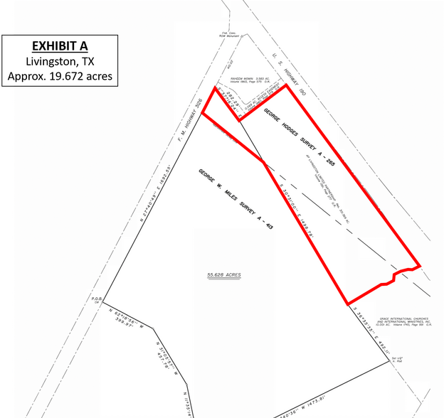 W US Hwy 190, Livingston, TX for sale - Site Plan - Image 2 of 2