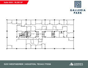 5251 Westheimer Rd, Houston, TX for rent Floor Plan- Image 1 of 1