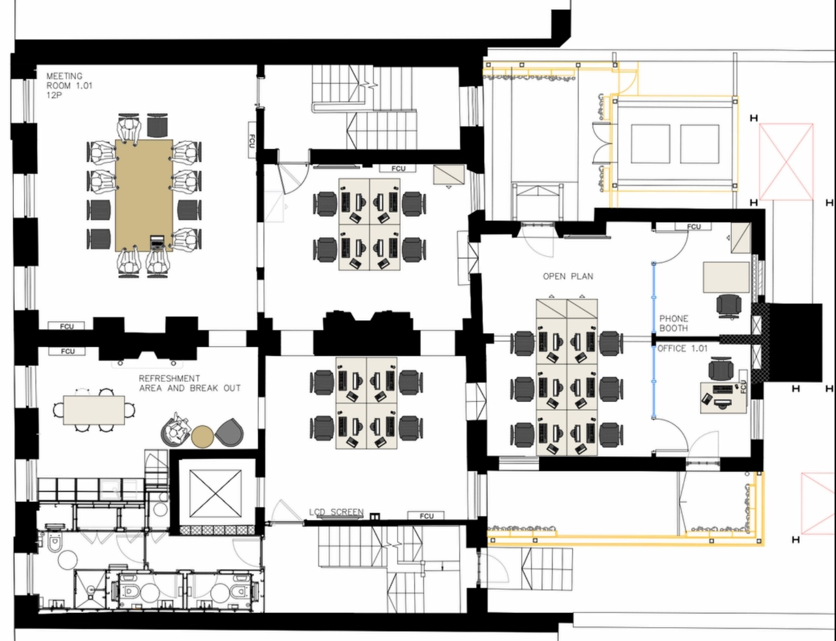 6 Henrietta St, London to rent Floor Plan- Image 1 of 8