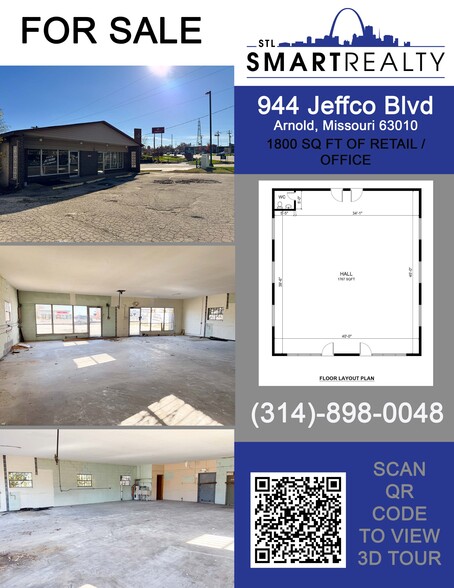 944 Jeffco Blvd, Arnold, MO for sale - Building Photo - Image 1 of 6