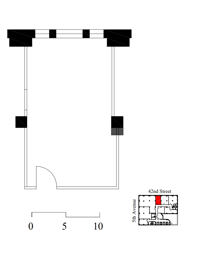 501 Fifth Ave, New York, NY to rent Floor Plan- Image 1 of 1