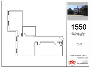 1550 N Northwest Hwy, Park Ridge, IL for rent Floor Plan- Image 1 of 5