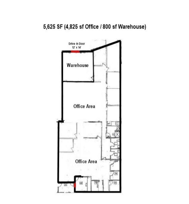 9219-9255 E River Rd NW, Coon Rapids, MN to rent Floor Plan- Image 1 of 1