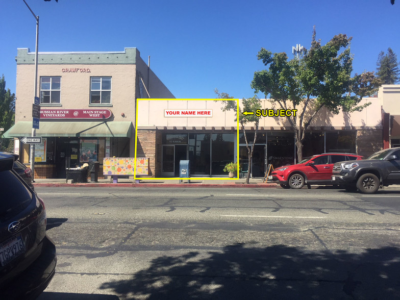 110-112 N Main St, Sebastopol, CA for sale - Building Photo - Image 1 of 1