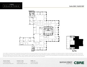 1355 Peachtree St NE, Atlanta, GA for rent Floor Plan- Image 1 of 1