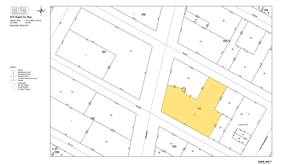 1400 Broadway, New York, NY for rent - Plat Map - Image 2 of 16