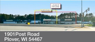 More details for 1901-1929 Post Rd, Plover, WI - Retail for Rent