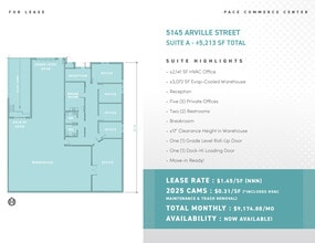 5140 Rogers St, Las Vegas, NV to rent Floor Plan- Image 1 of 1