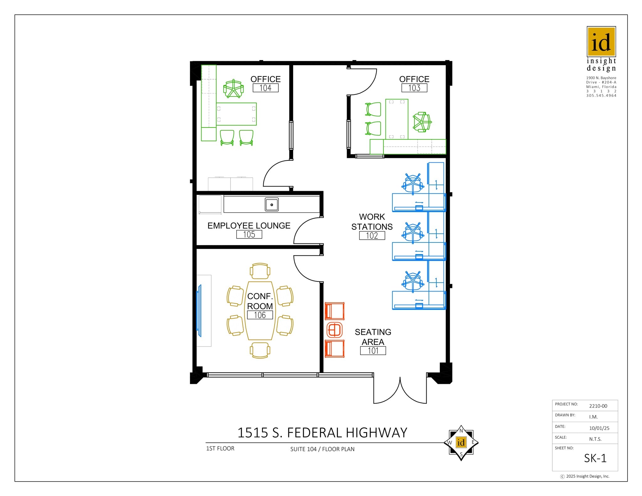 1515 S Federal Hwy, Boca Raton, FL to rent Site Plan- Image 1 of 1