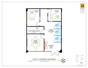 1515 S Federal Hwy, Boca Raton, FL to rent Site Plan- Image 1 of 1