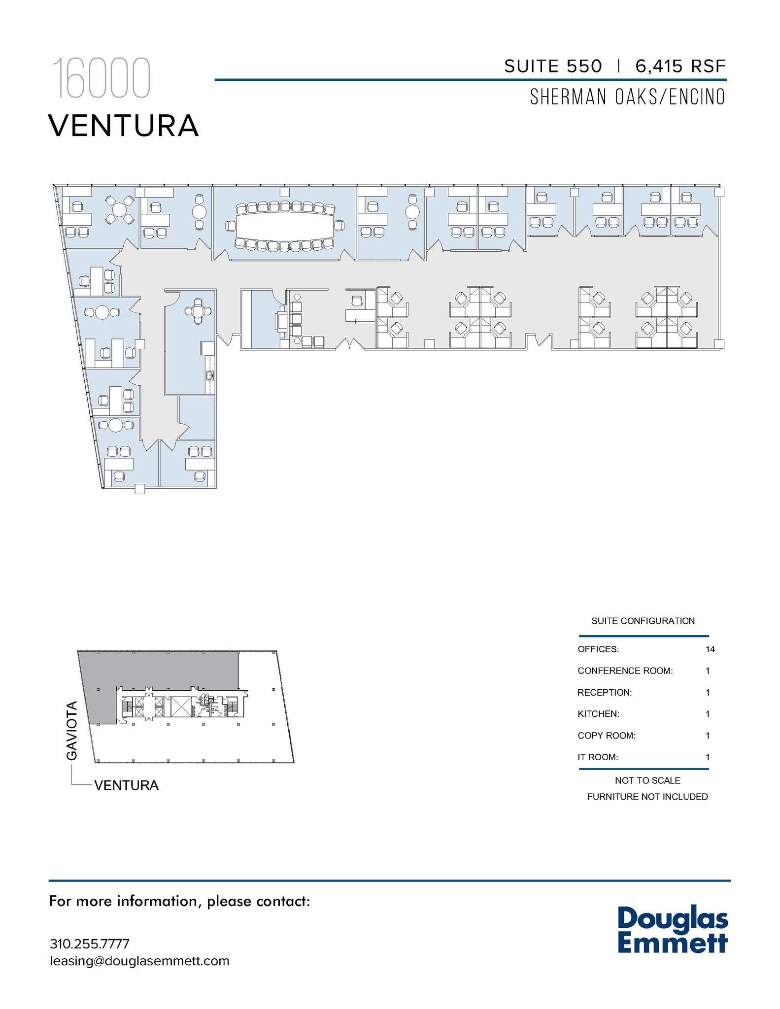 16000 Ventura Blvd, Encino, CA to rent Floor Plan- Image 1 of 1