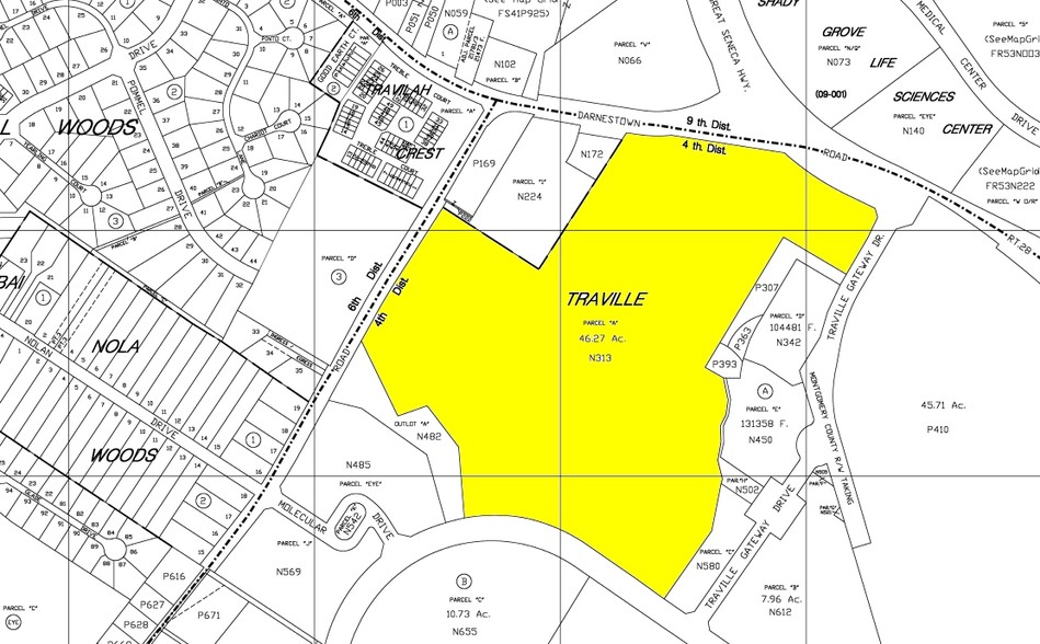 14200 Shady Grove Rd, Rockville, MD for rent - Plat Map - Image 2 of 19