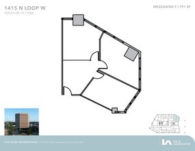 1415 North Loop W, Houston, TX for rent Floor Plan- Image 1 of 1