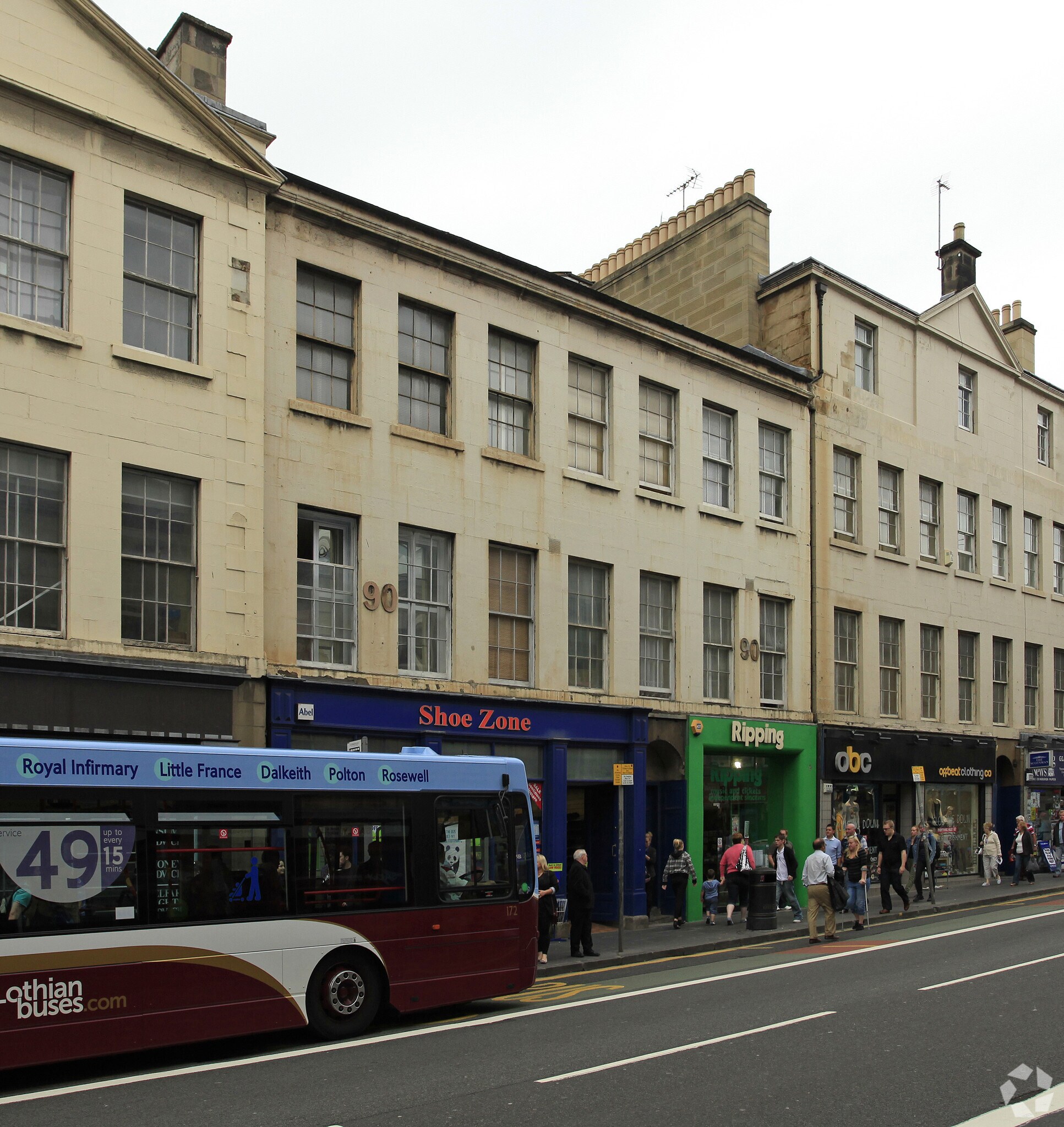 88-91 South Bridge, Edinburgh for sale Primary Photo- Image 1 of 1