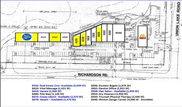 8346-8430 Richardson Rd, Commerce Township, MI for rent Floor Plan- Image 1 of 1