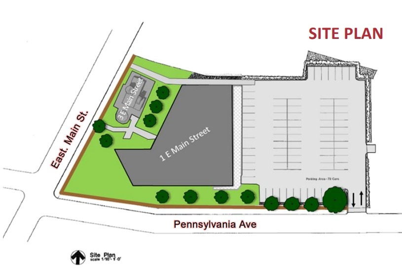 1-3 E. Main Street portfolio of 2 properties for sale on LoopNet.co.uk - Site Plan - Image 2 of 3