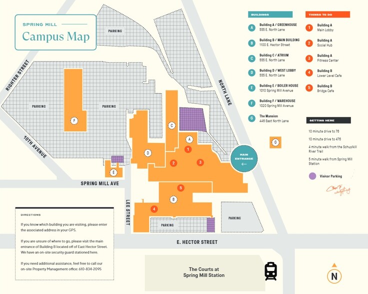 555 E North Ln, Conshohocken, PA for rent - Site Plan - Image 2 of 9