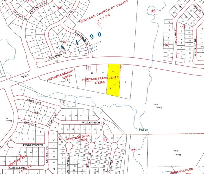 4200 Heritage Trace Pky, Keller, TX for sale - Plat Map - Image 3 of 3