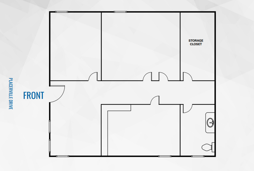 640 Placerville Dr, Placerville, CA for rent - Floor Plan - Image 2 of 5